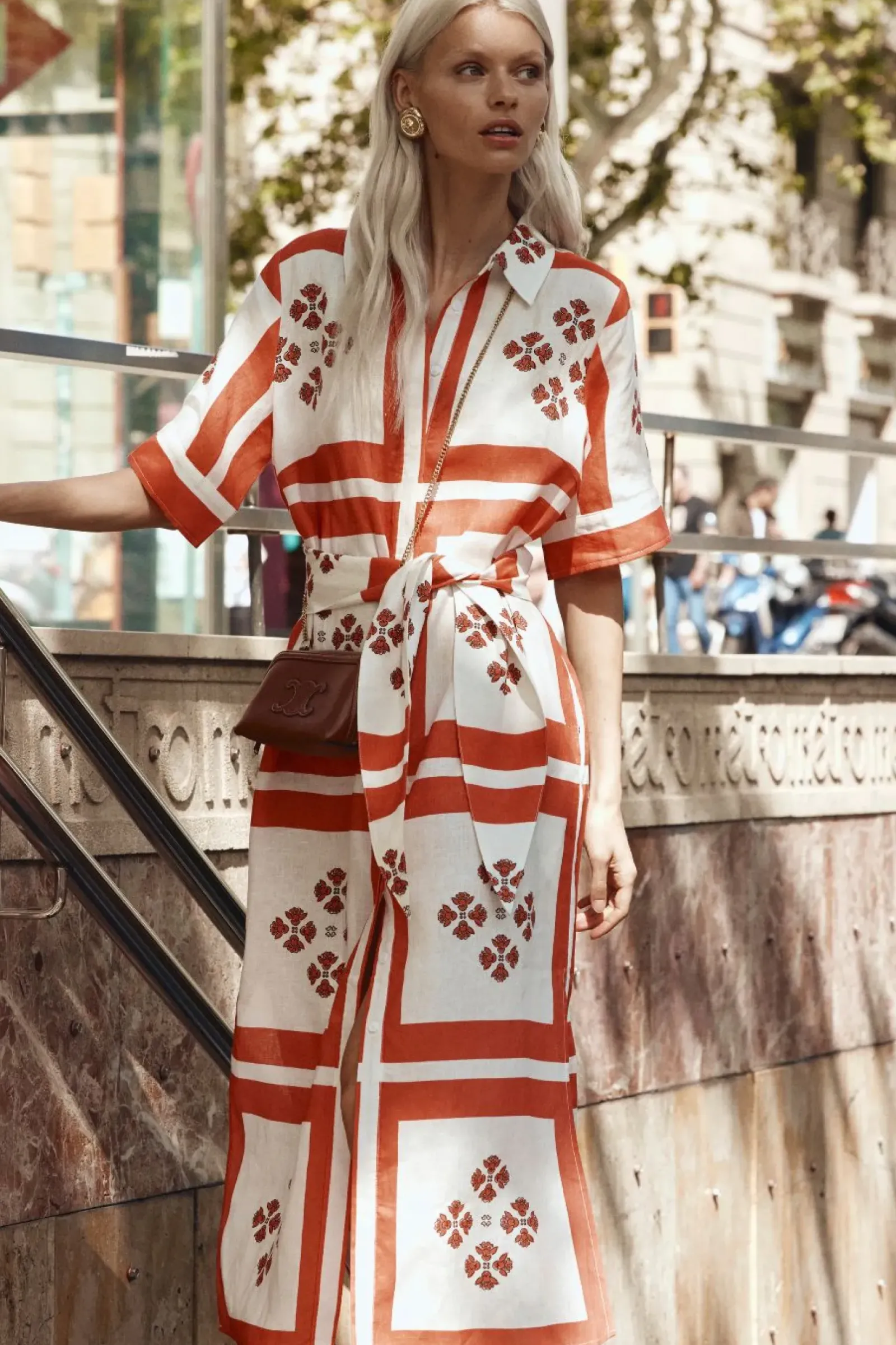 Women Zoe Kratzmann Globe Dress - Tamarillo Scarf