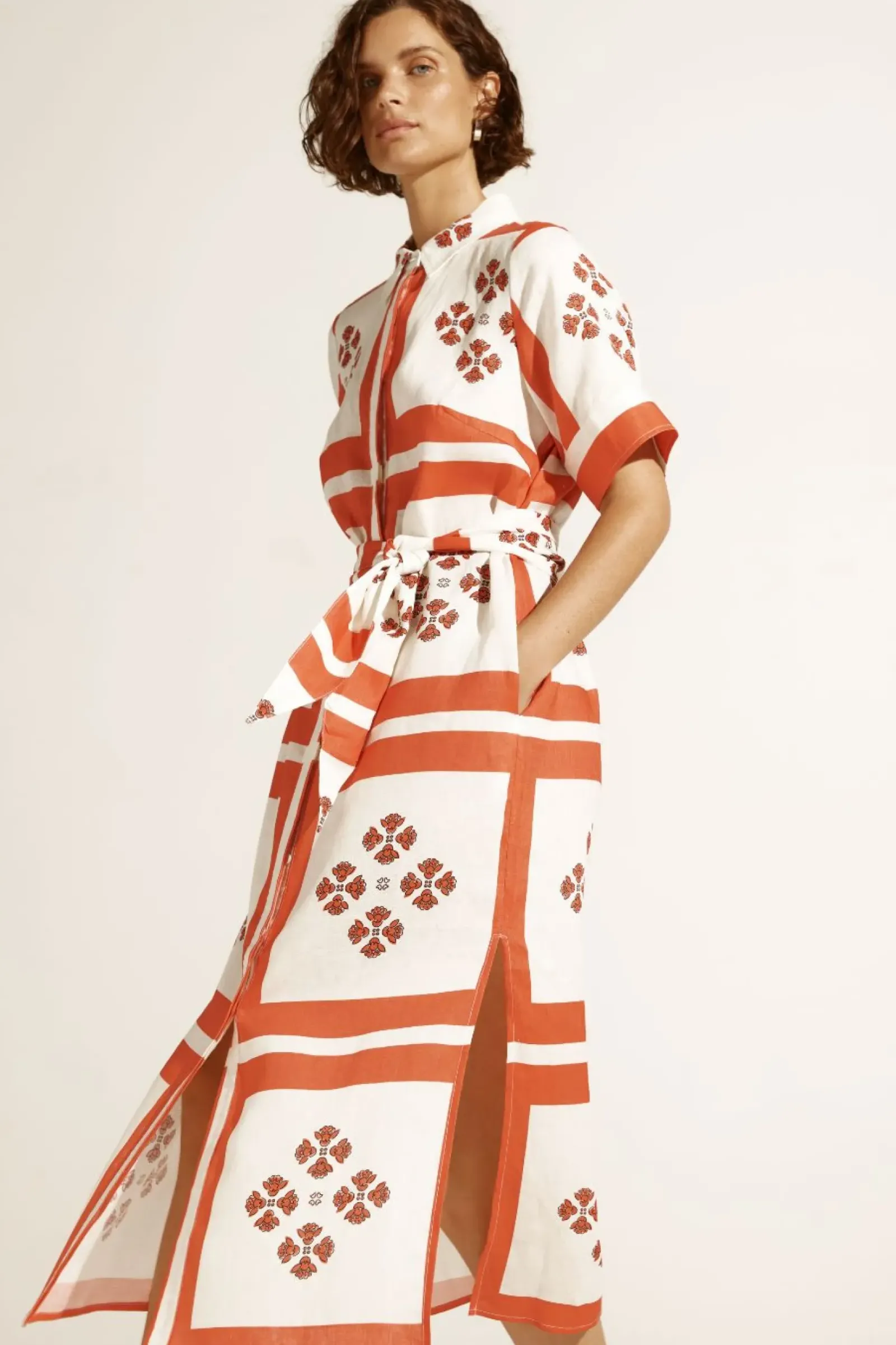 Women Zoe Kratzmann Globe Dress - Tamarillo Scarf