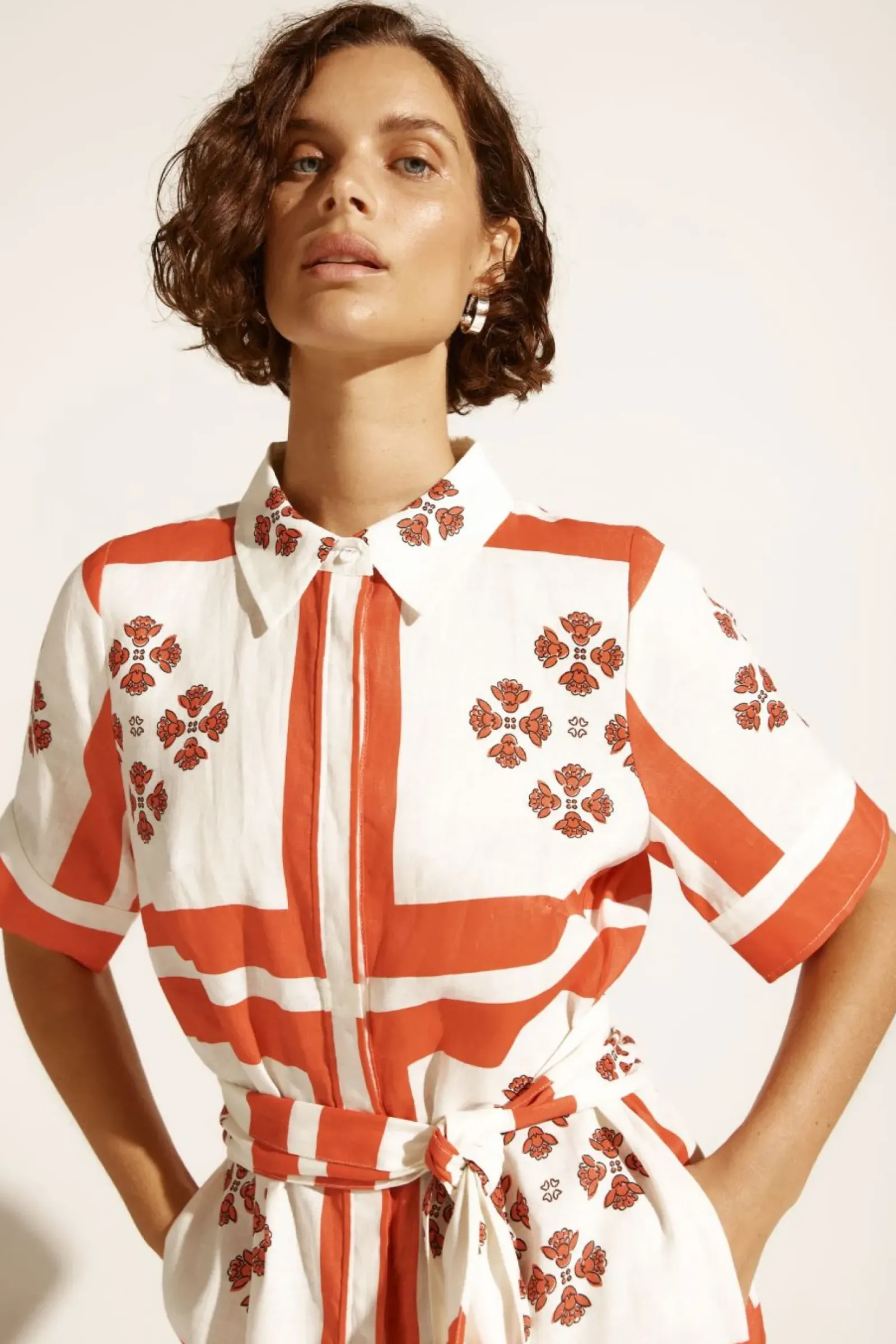 Women Zoe Kratzmann Globe Dress - Tamarillo Scarf