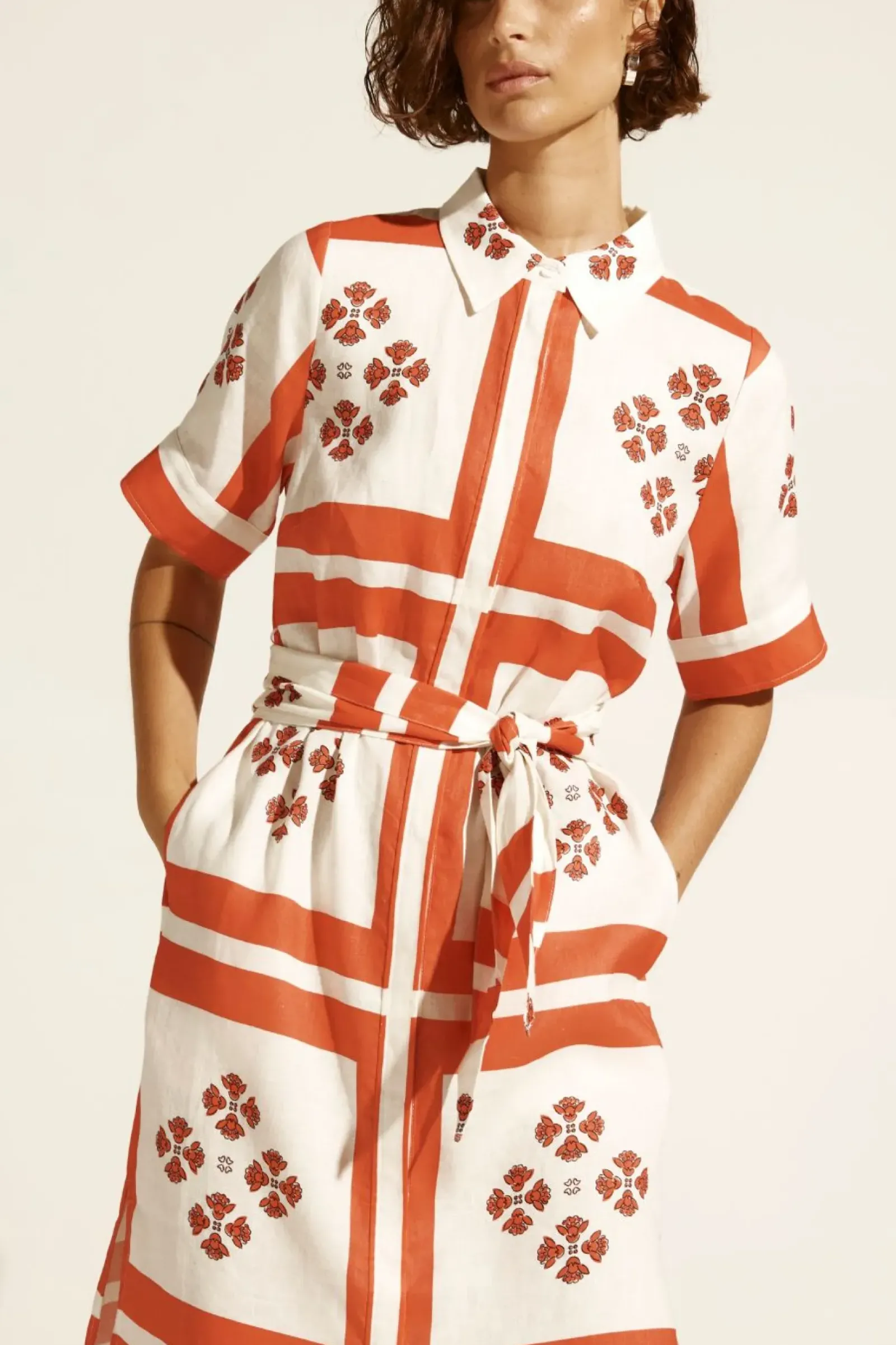 Women Zoe Kratzmann Globe Dress - Tamarillo Scarf