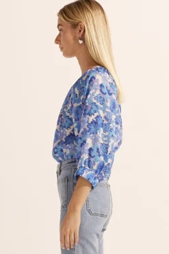 Women Zoe Kratzmann Imbue Top - Pacific Floral