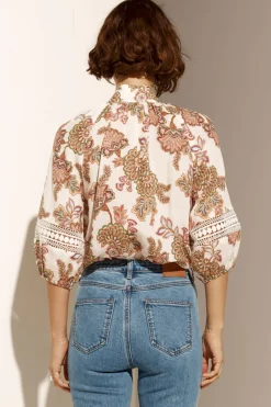 Women Zoe Kratzmann Invoke Top - K'gari Cream