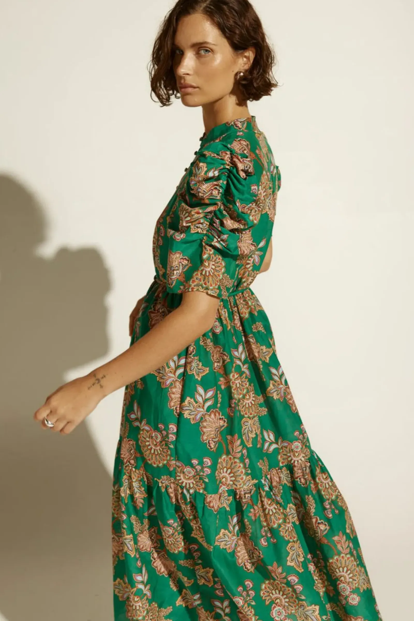 Women Zoe Kratzmann Opus Dress - K'gari Palm Green