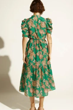 Women Zoe Kratzmann Opus Dress - K'gari Palm Green