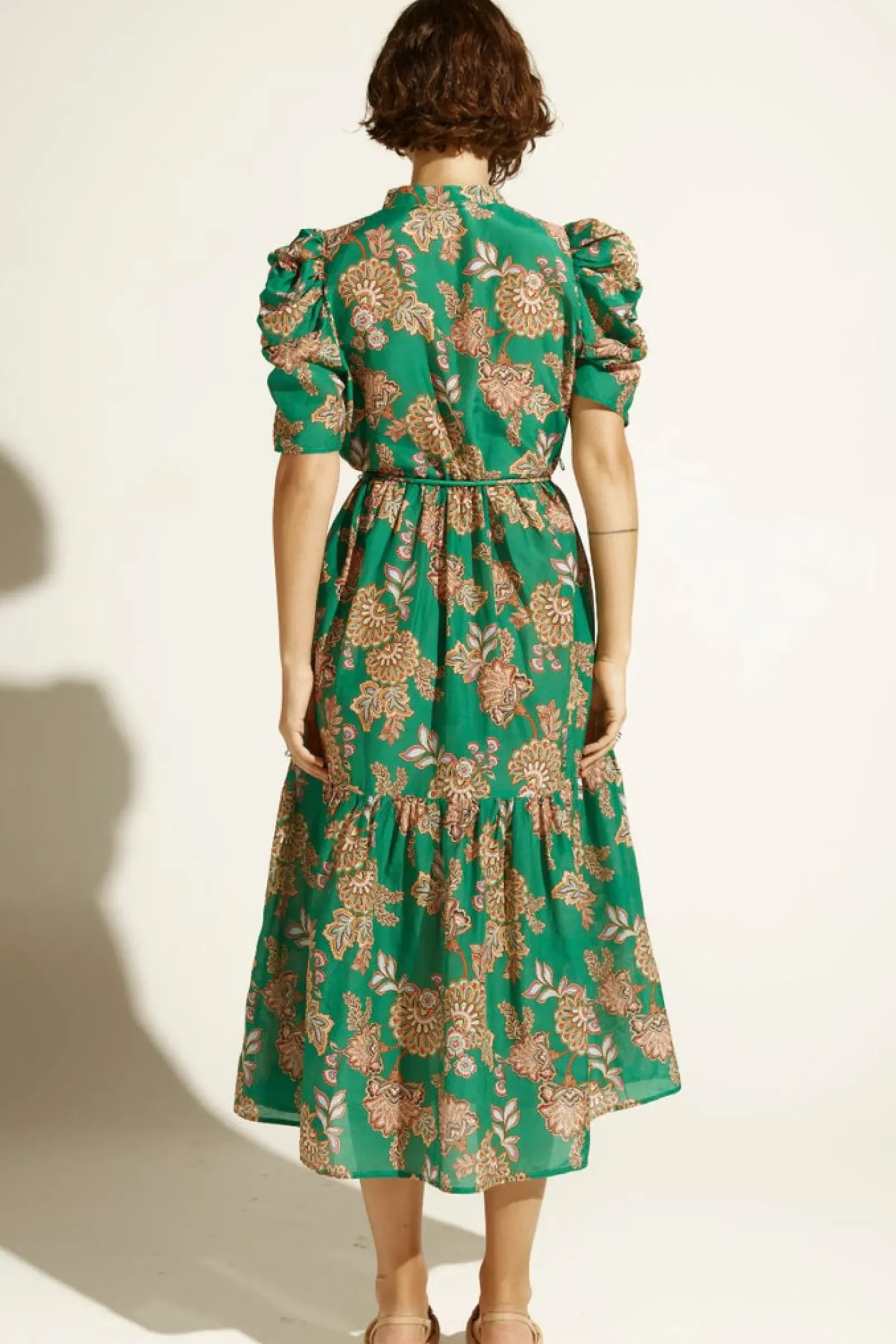 Women Zoe Kratzmann Opus Dress - K'gari Palm Green