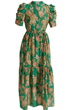 Women Zoe Kratzmann Opus Dress - K'gari Palm Green