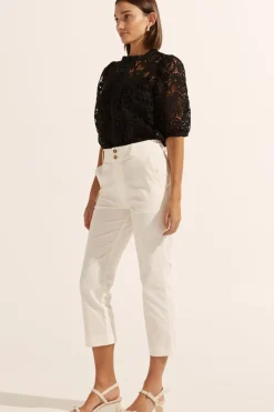 Women Zoe Kratzmann Parade Lace Top - Black