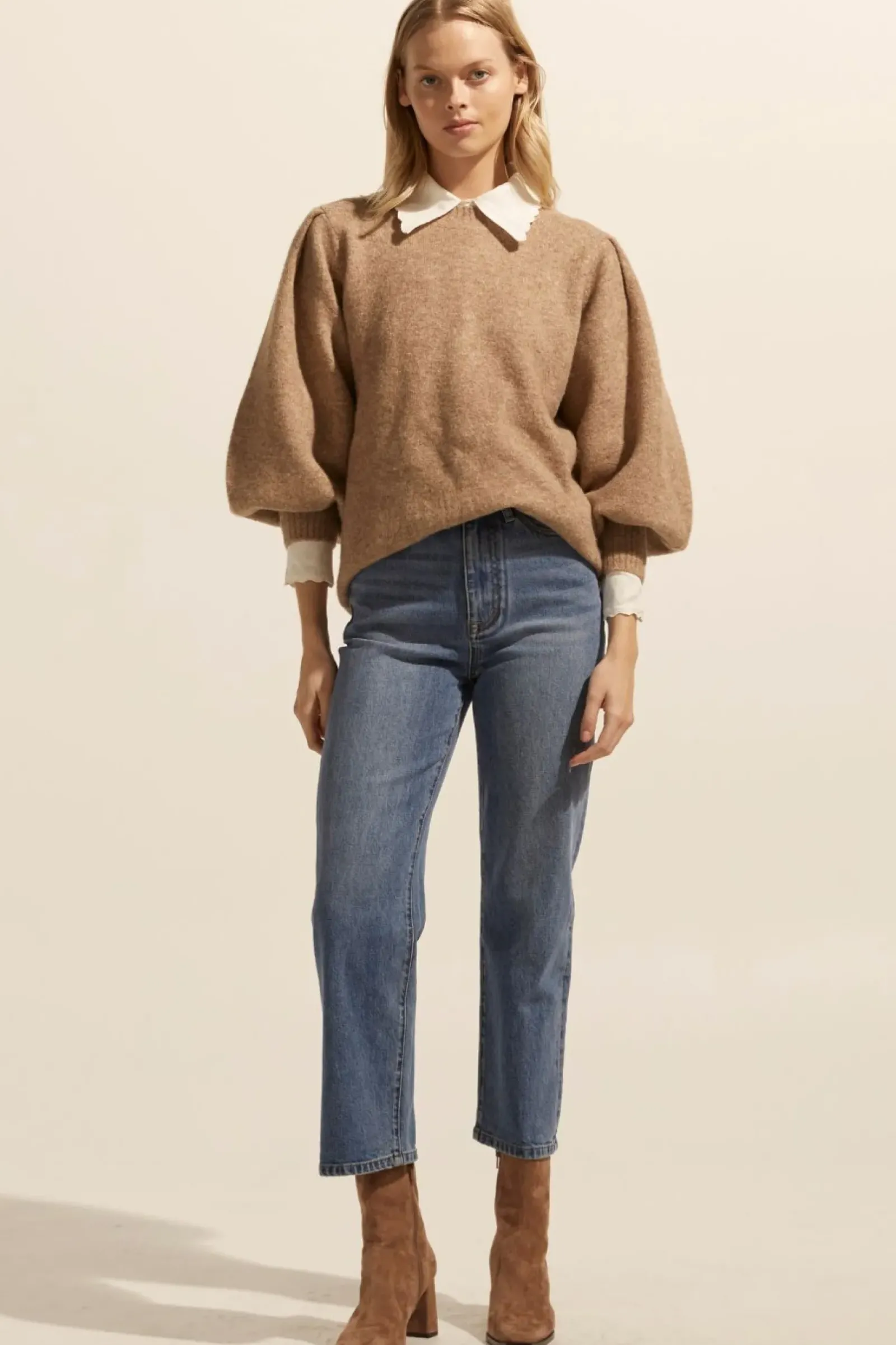 Women Zoe Kratzmann Tariff Jean - Mid Wash Denim